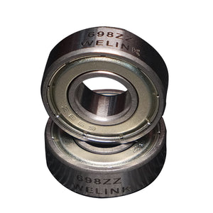 Single - row Deep Groove Ball Bearing 698 ZZ